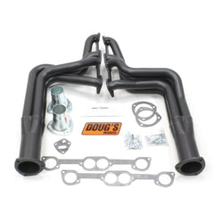 Doug's Headers D581-B 1 7/8 4-Tube Full Length Header Hi-Temp Black Coating