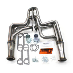Doug's Headers D590-R 1 3/4 4-Tube Full Length Header Raw Steel