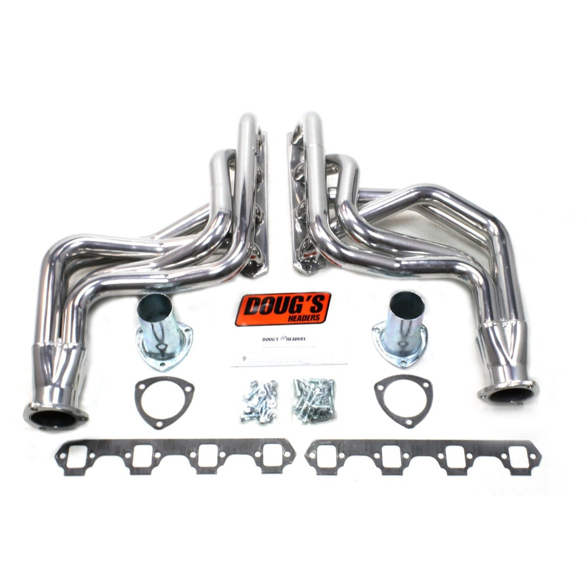 Doug's Headers D623 1 3/4 4-Tube Full Length Header Metallic Ceramic Coating