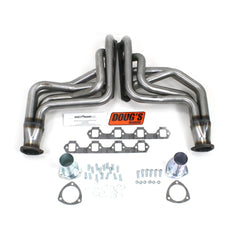Doug's Headers D623-R 1 3/4 4-Tube Full Length Header Raw Steel