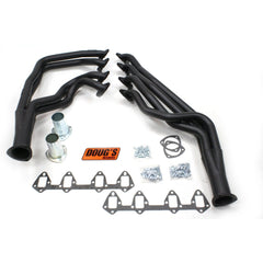 Doug's Headers D625-B 1 3/4 4-Tube Full Length Header Hi-Temp Black Coating