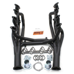 Doug's Headers D627-B 2 4-Tube Full Length Header Hi-Temp Black Coating
