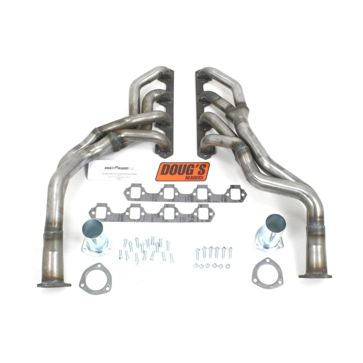 Doug's Headers D662Y-R 1 5/8 Tri-Y Header Raw Steel