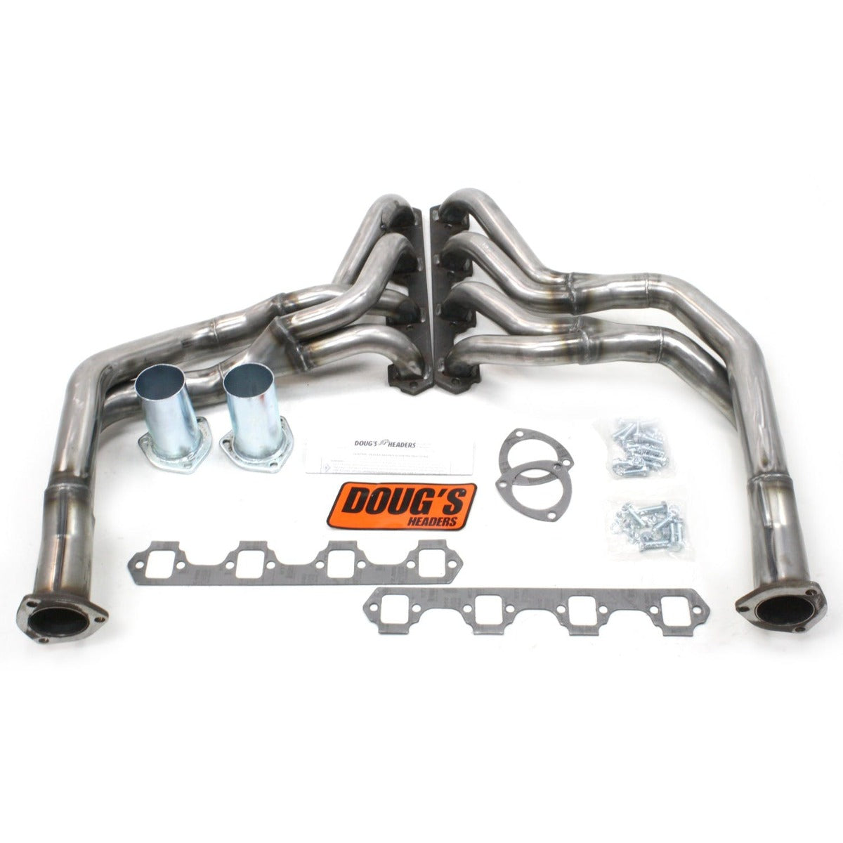 Doug's Headers D6648Y-R 1 5/8 Tri-Y Header Raw Steel