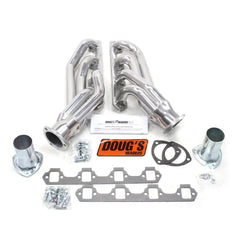 Doug's Headers D665 1 5/8 4-Tube Shorty Header Metallic Ceramic Coating