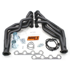 Doug's Headers D6671-B 1 3/4 4-Tube Full Length Header Hi-Temp Black Coating