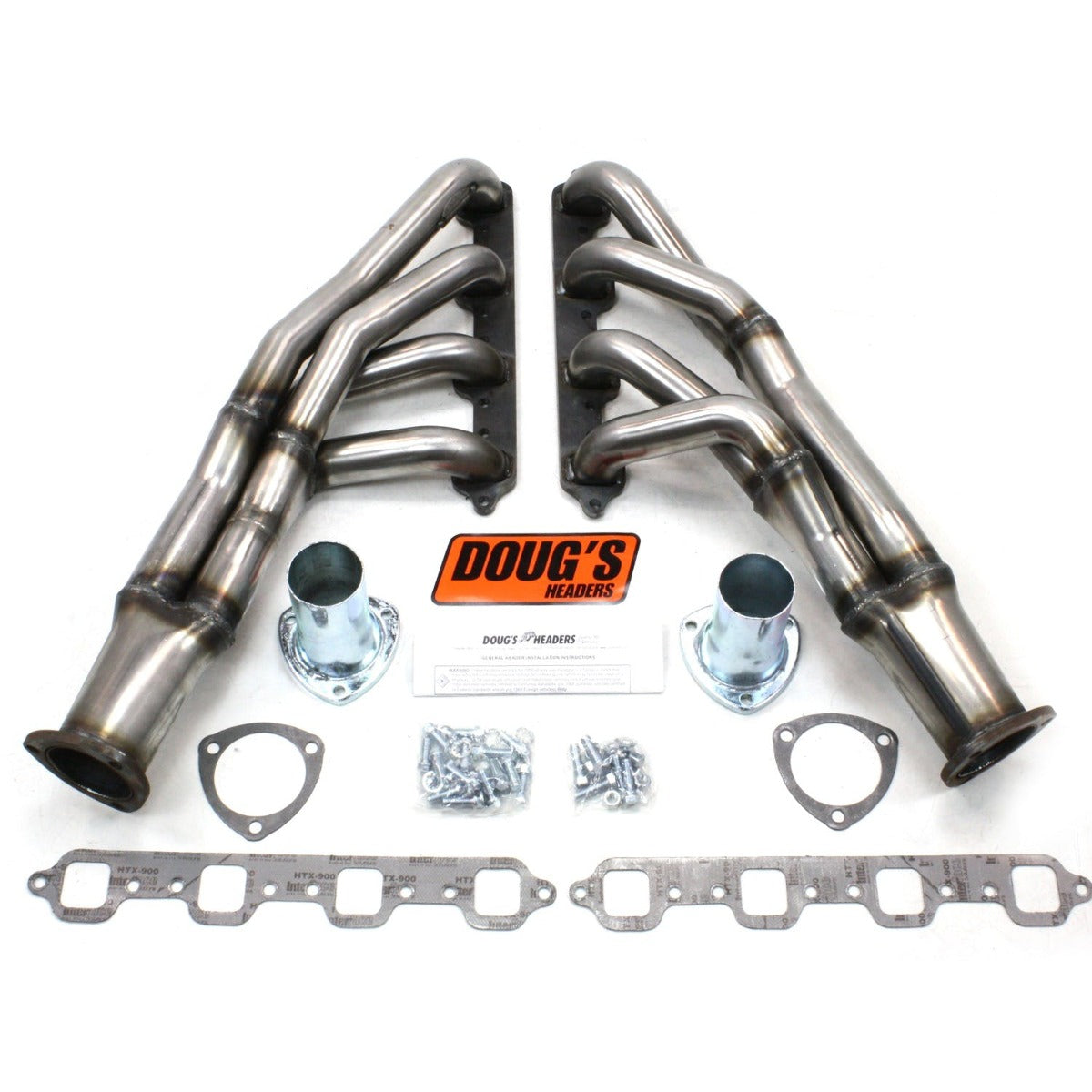 Doug's Headers D669Y-1R 1 3/4 Tri-Y Header Raw Steel