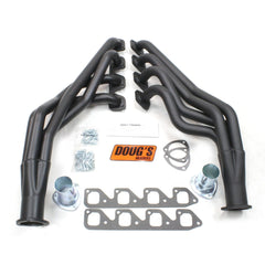Doug's Headers D6714-B 1 3/4 4-Tube Full Length Header Hi-Temp Black Coating