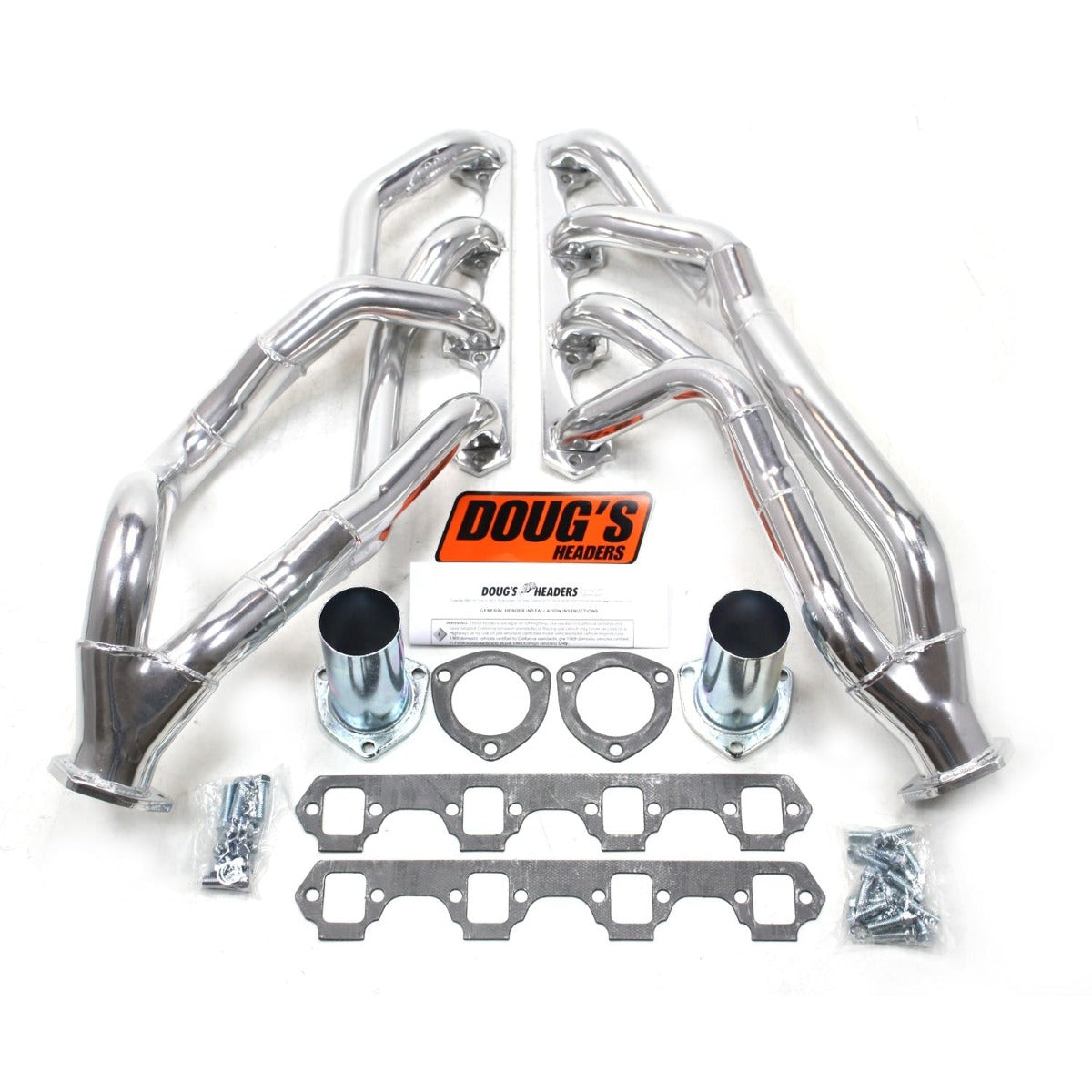 Doug's Headers D690YS 1 5/8 Tri-Y Header Metallic Ceramic Coating