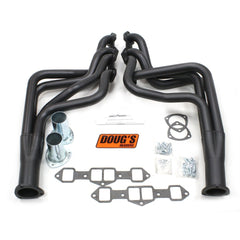 Doug's Headers D741-B 1 3/4 4-Tube Full Length Header Hi-Temp Black Coating