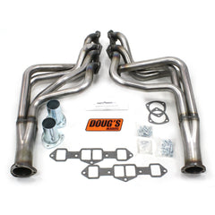 Doug's Headers D741-R 1 3/4 4-Tube Full Length Header Raw Steel