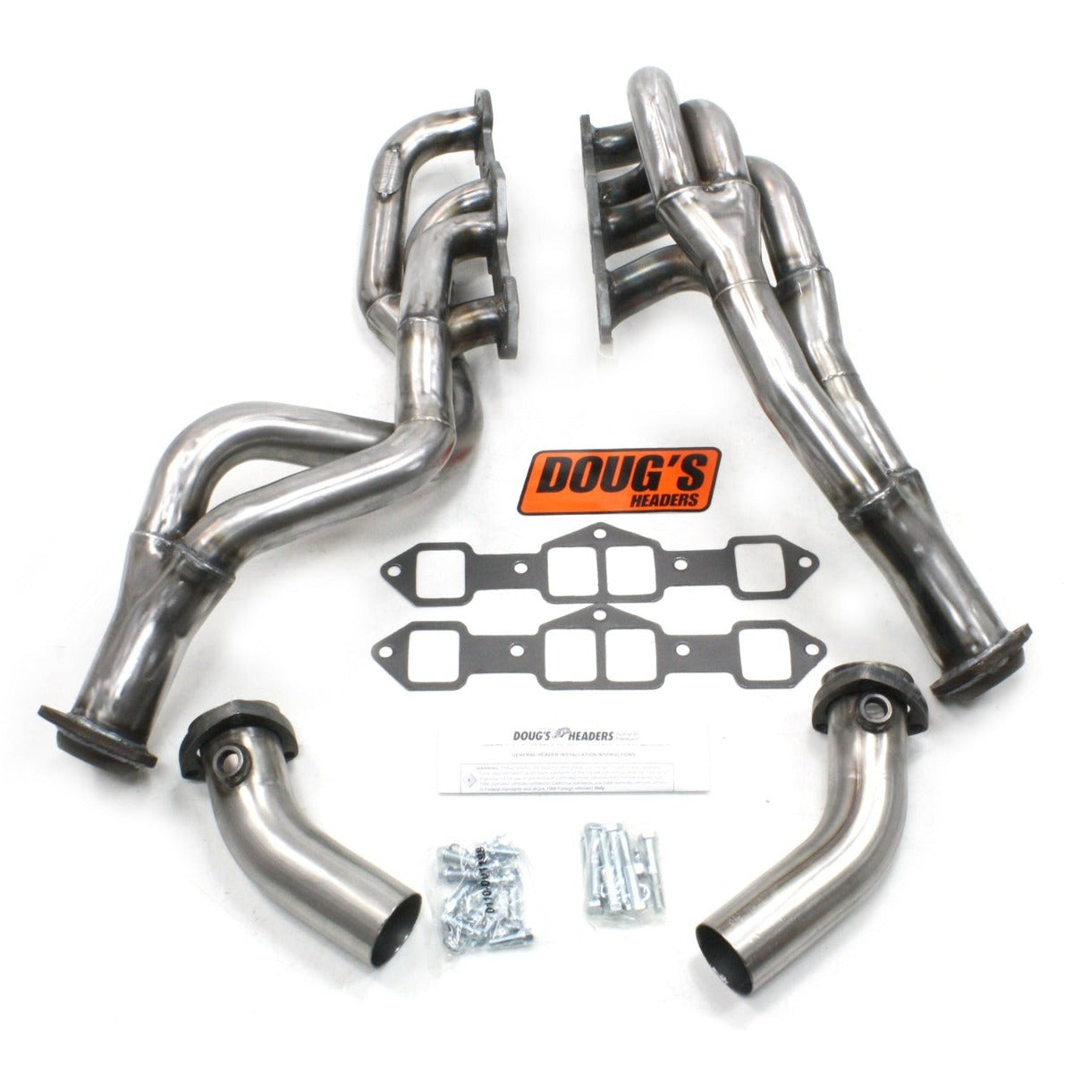 Doug's Headers D755Y-R 1 3/4 Tri-Y Header Raw Steel