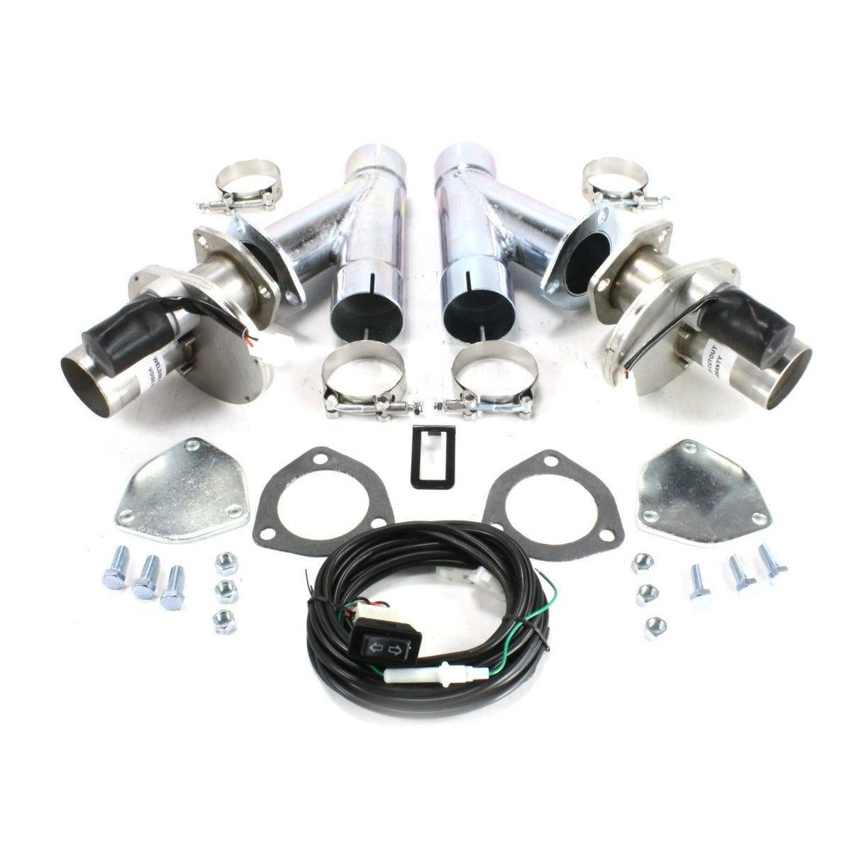 Doug's Headers DEC225AK Electric Cut-Out 2 1/4 Pair with Hook-Up Kit