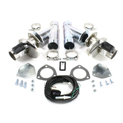 Doug's Headers DEC225AK Electric Cut-Out 2 1/4 Pair with Hook-Up Kit