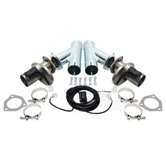 Doug's Headers DEC250AK Electric Cut-Out 2 1/2 Pair with Hook-Up Kit