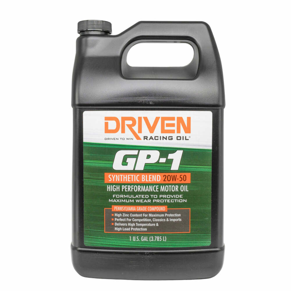 Driven Racing Oil 19508 GP-1 Synthetic Blend 20W-50 - Drum