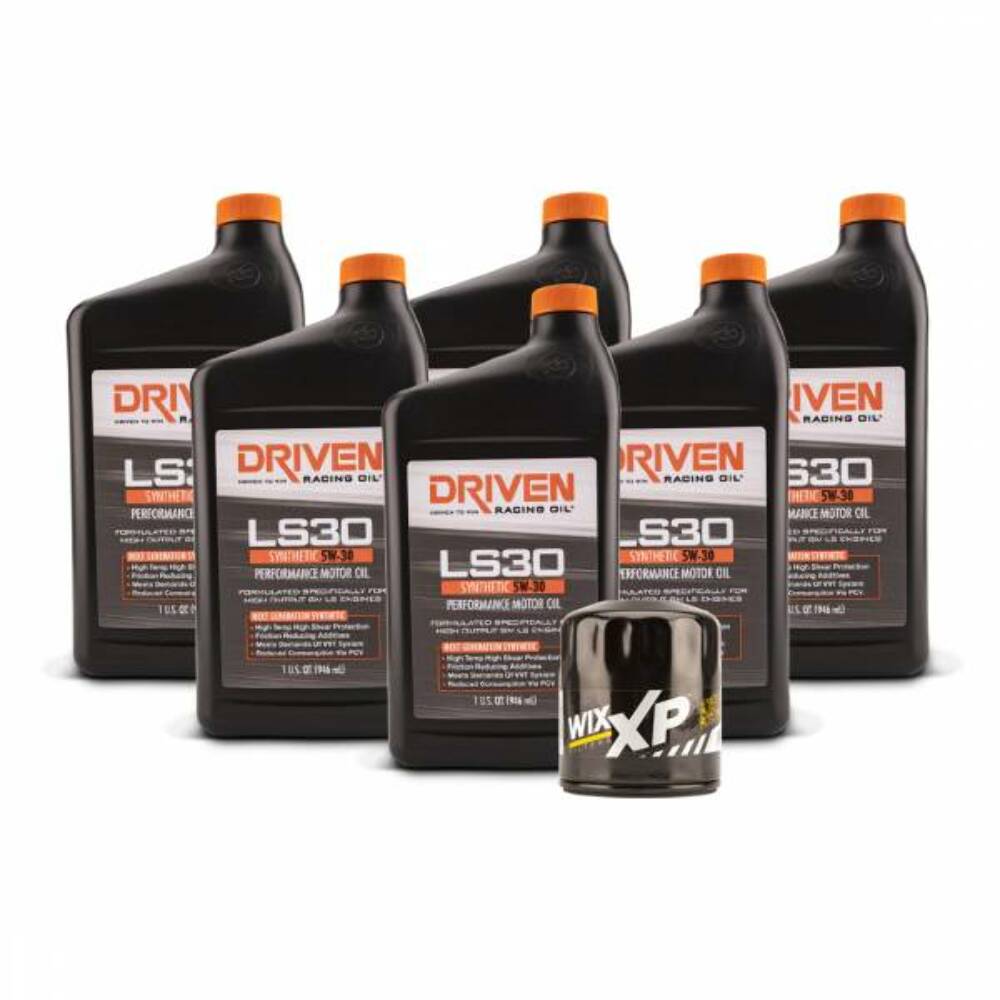LS30 Oil Change Kit for Gen III GM Engines (1997-2006) w/ 6 Qt Oil Capacity