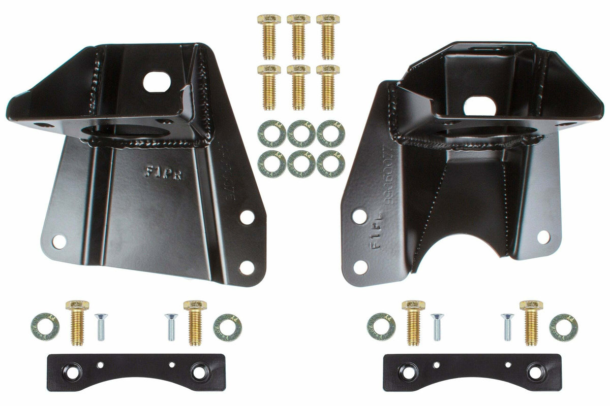 Detroit Speed 67-69 Pontiac Firebird (326, 350, 400) Engine Mount Kit 060412DS
