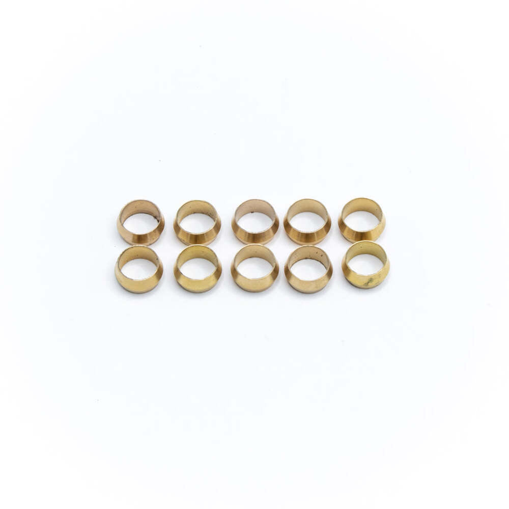 DeatschWerks 3/8 in Replacement Hard Line Compression Olive 6-02-0118