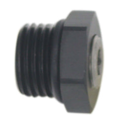 DeatschWerks 6AN ORB Plug Fitting with 1/8" NPT Port 6-02-0730-B