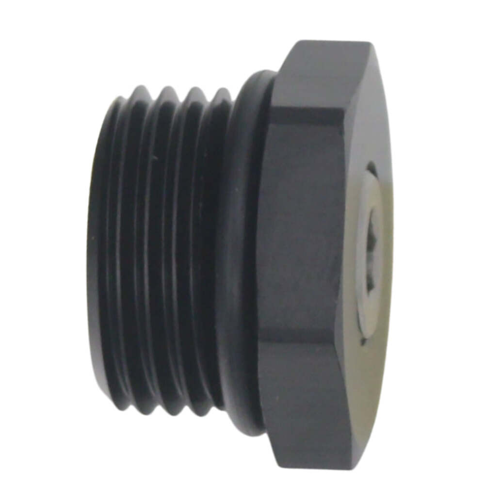 DeatschWerks 8AN ORB Plug Fitting with 1/8" NPT Port 6-02-0731-B
