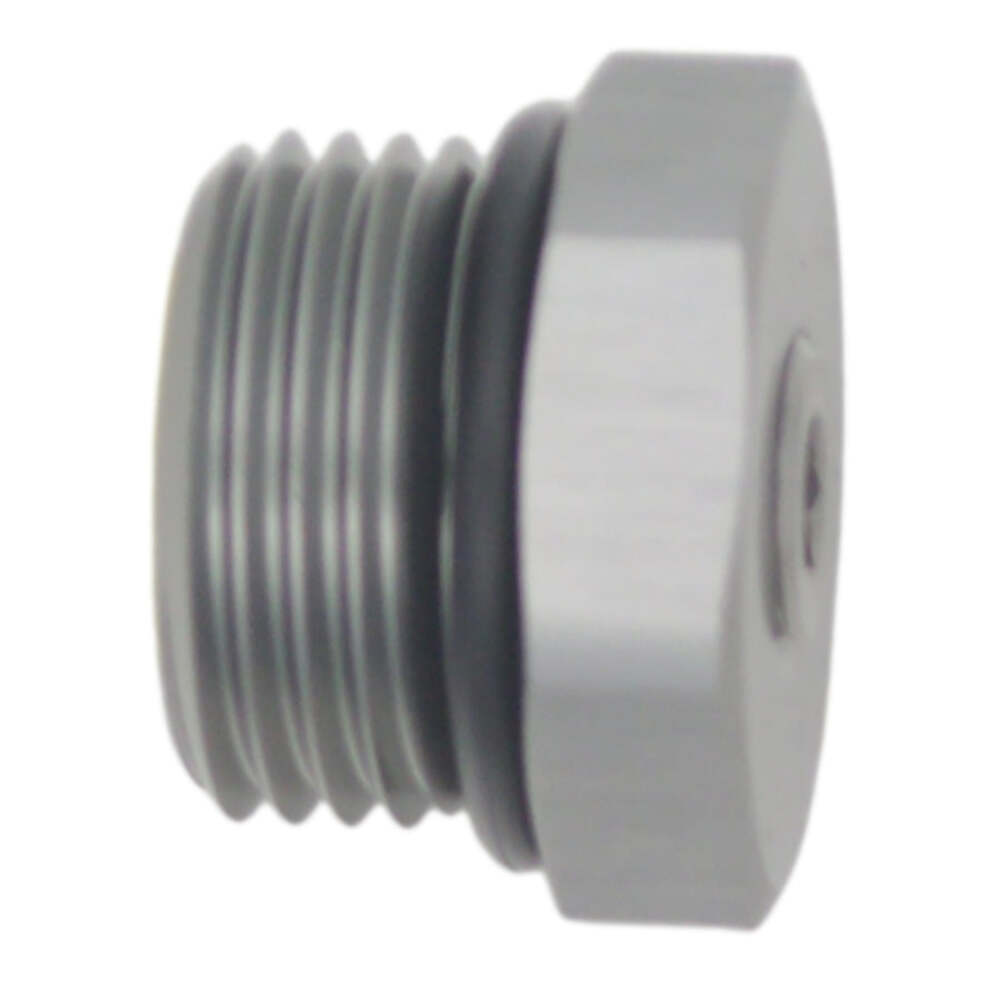 DeatschWerks 10AN ORB Plug Fitting with 1/8" NPT Port 6-02-0732
