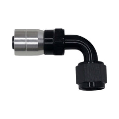 DeatschWerks 90-Deg. 8AN Swivel Crimp CPE Hose End 6-02-0807-C-B