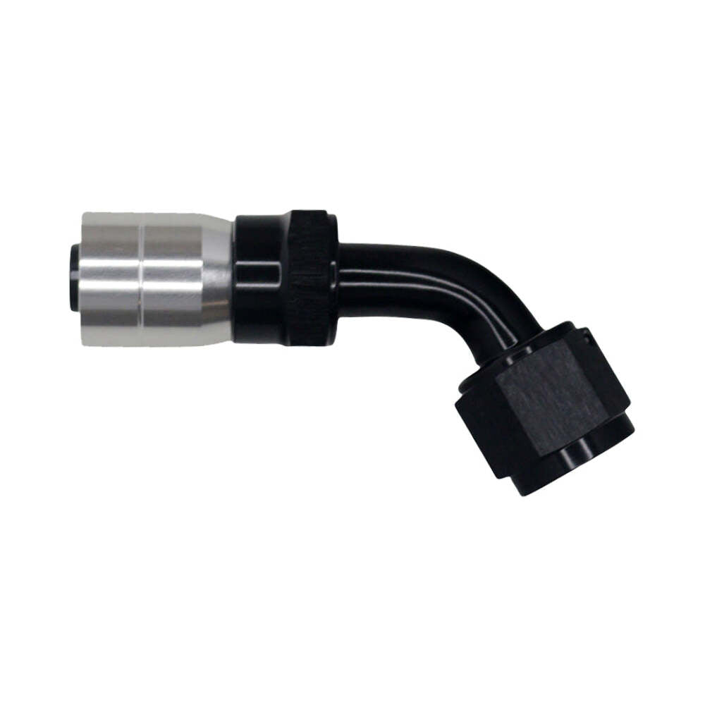 DeatschWerks 60-Deg. 8 AN Swivel Crimp CPE Hose End 6-02-0822-C-B