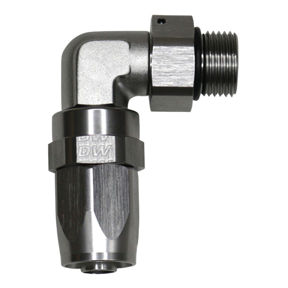 DeatschWerks 90-Deg. 8AN ORB Swivel CPE Hose End 6-02-0828