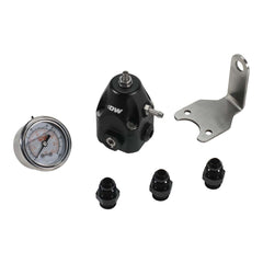 DeatschWerks DWR1000c AFPR + pressure gauge + 6AN fittings 6-1002-FRB-66