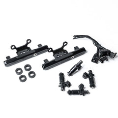 DeatschWerks Subaru conversion fuel rails and 1200cc injectors 6-101-1200