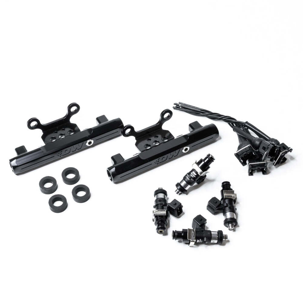 DeatschWerks Subaru conversion fuel rails and 1500cc injectors 6-101-1500