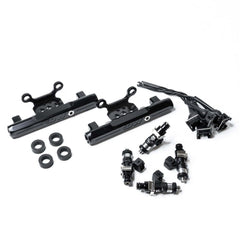 DeatschWerks Subaru conversion fuel rails and 1500cc injectors 6-101-1500