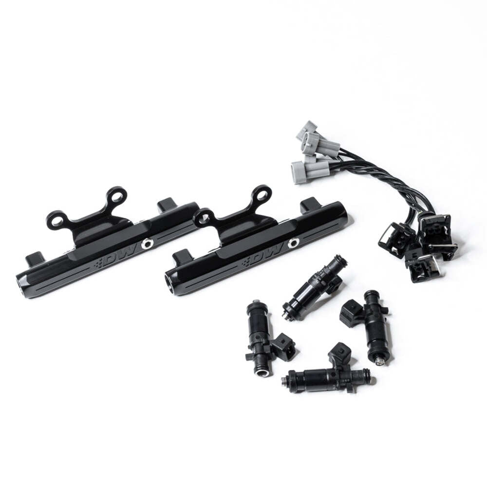 DeatschWerks Subaru upgrade fuel rails and 1200cc injectors 6-102-1200
