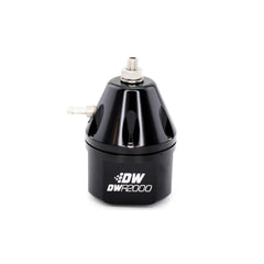 DeatschWerks DWR2000 Adjustable fuel pressure regulator - Black 6-2000-FRB
