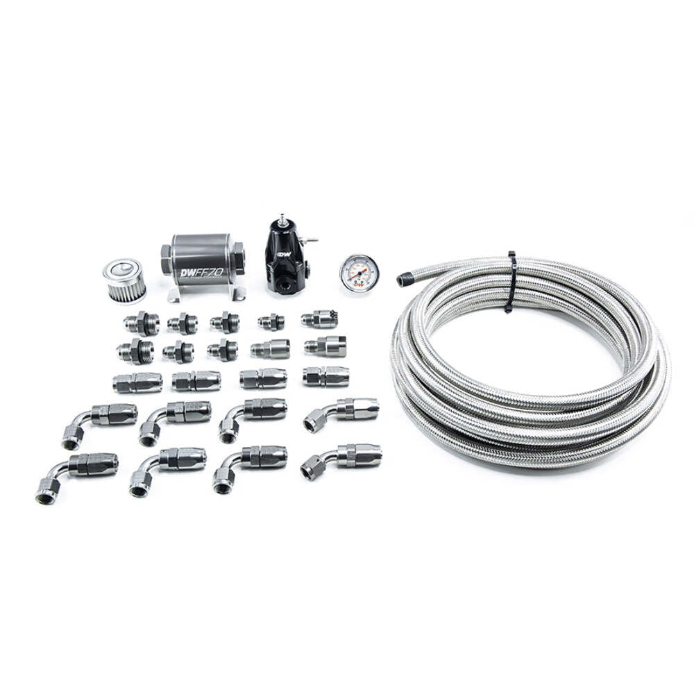 DeatschWerks DW400 Pump Module Return Plumbing Kit SS CPE for 2001-15 Honda Civic 6-607