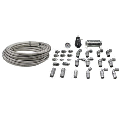DeatschWerks Return Plumbing kit for 2006+ Hemi, CPE, 8AN feed, 6AN return 6-613
