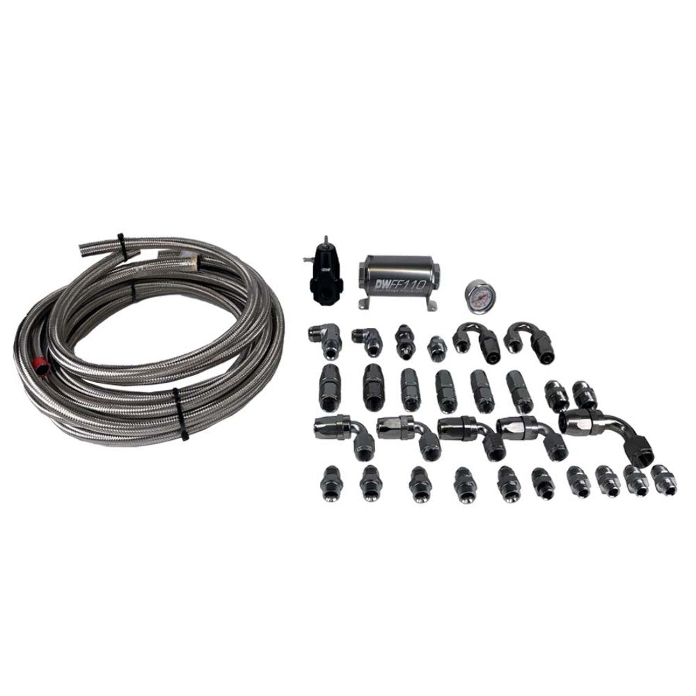 DeatschWerks X3 Series Pump Hanger CPE Plumbing Kit for 1999-2004 Ford F-150 Lighting 6-621