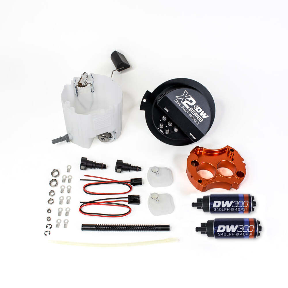 DeatschWerks X2 Fuel Pump Module w/DW300 Fuel pumps for 5th Gen Camaro and CTS-V2 9-301-7002