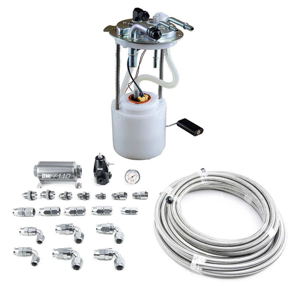 DeatschWerks DW400 Fuel Pump Module with PTFE return kit for 2005-19 Tahoe/Yukon 9-401-602-7015