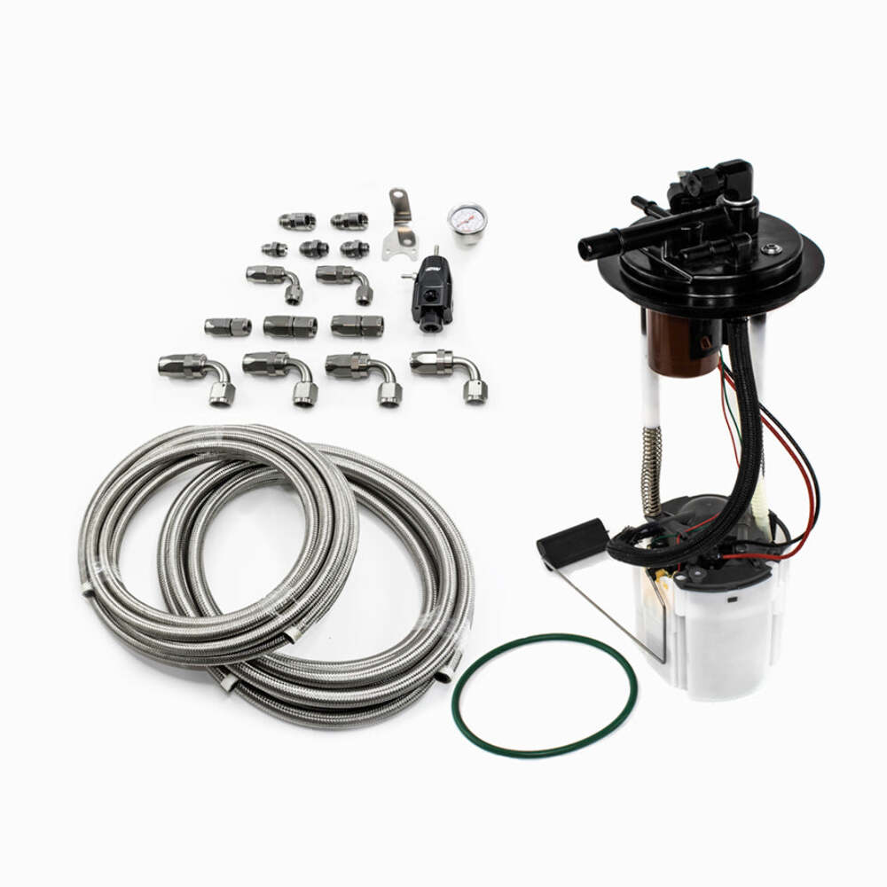 DeatschWerks DW400 Fuel pump module with CPE return kit for Late GMT800 and GMT900 Truck 9-401-603-7012