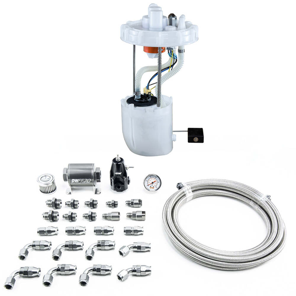 DeatschWerks DW400 Pump Module with PTFE return kit for 9th Gen Civic SI 9-401-608-7042