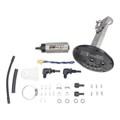 DeatschWerks X1 Fuel Pump Hanger w/ DW400 Fuel pump for Nissan S13 9-401-7020