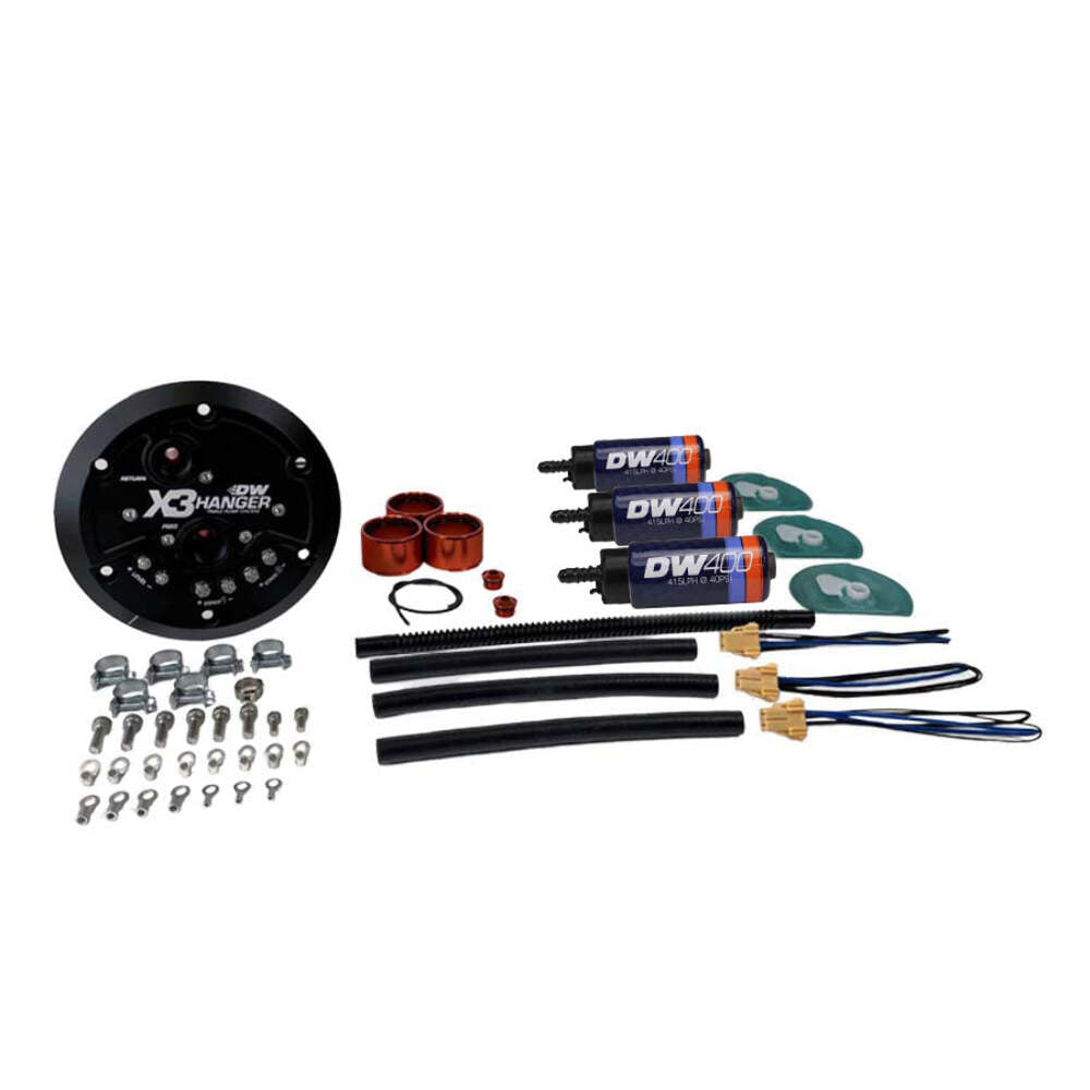DeatschWerks X3 Fuel Pump Hanger w/DW400 Fuel pumps for F-150 Lightning 9-401-7031