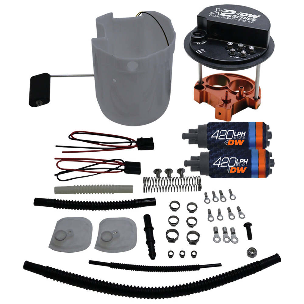 DeatschWerks X2 Fuel Pump Module w/DW420 Fuel pumps for 2012-20 BRZ/FRS/86 9-421-7051