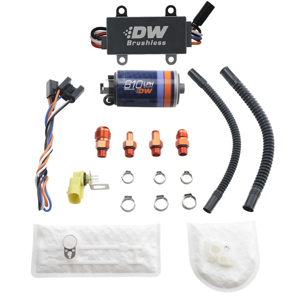 DeatschWerks DW810 Brushless Fuel pump w/2-speed controller 9-811-C105-1002