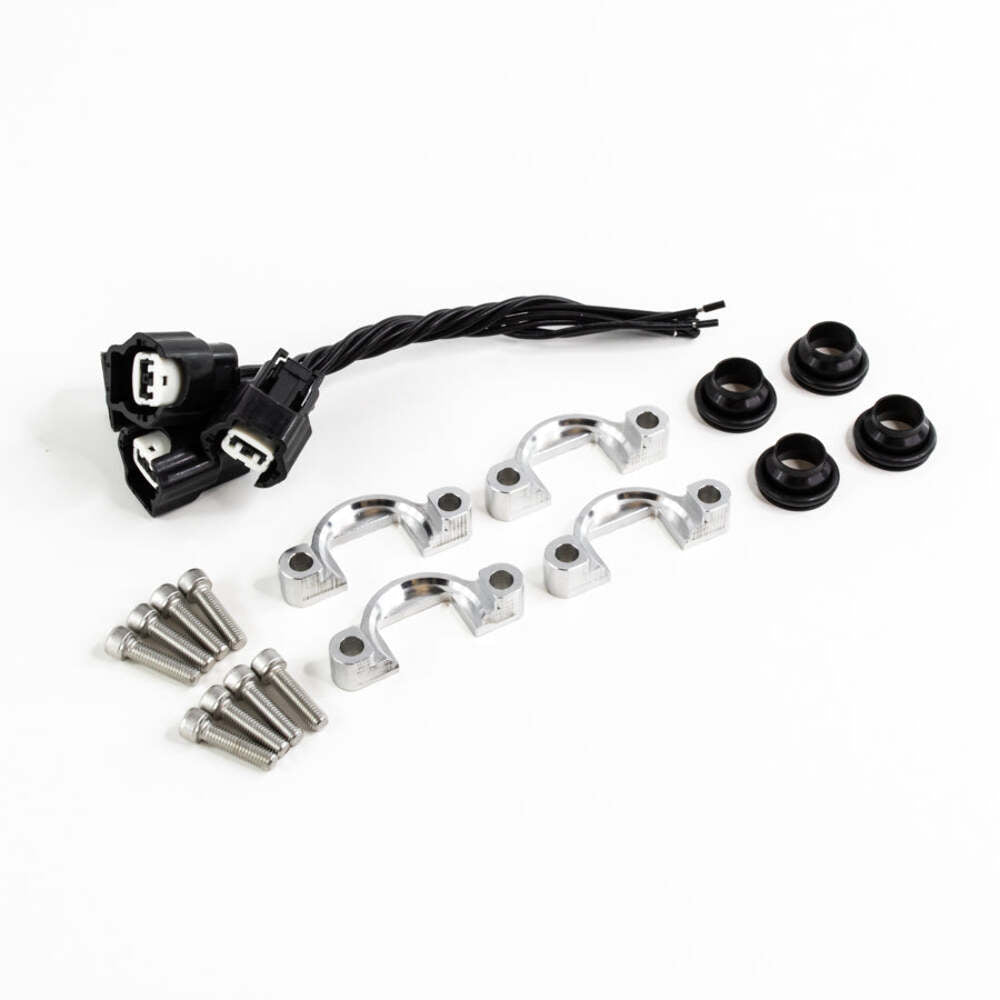 DeatschWerks side feed adaptor kit (4-cyl) P1-P2-4