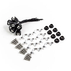 DeatschWerks side feed adaptor kit (8-cyl) P1-P2-8