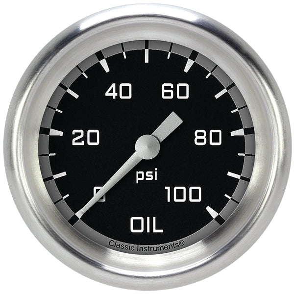 Classic Instruments Engine Oil Pressure Gauge AX381GAPF