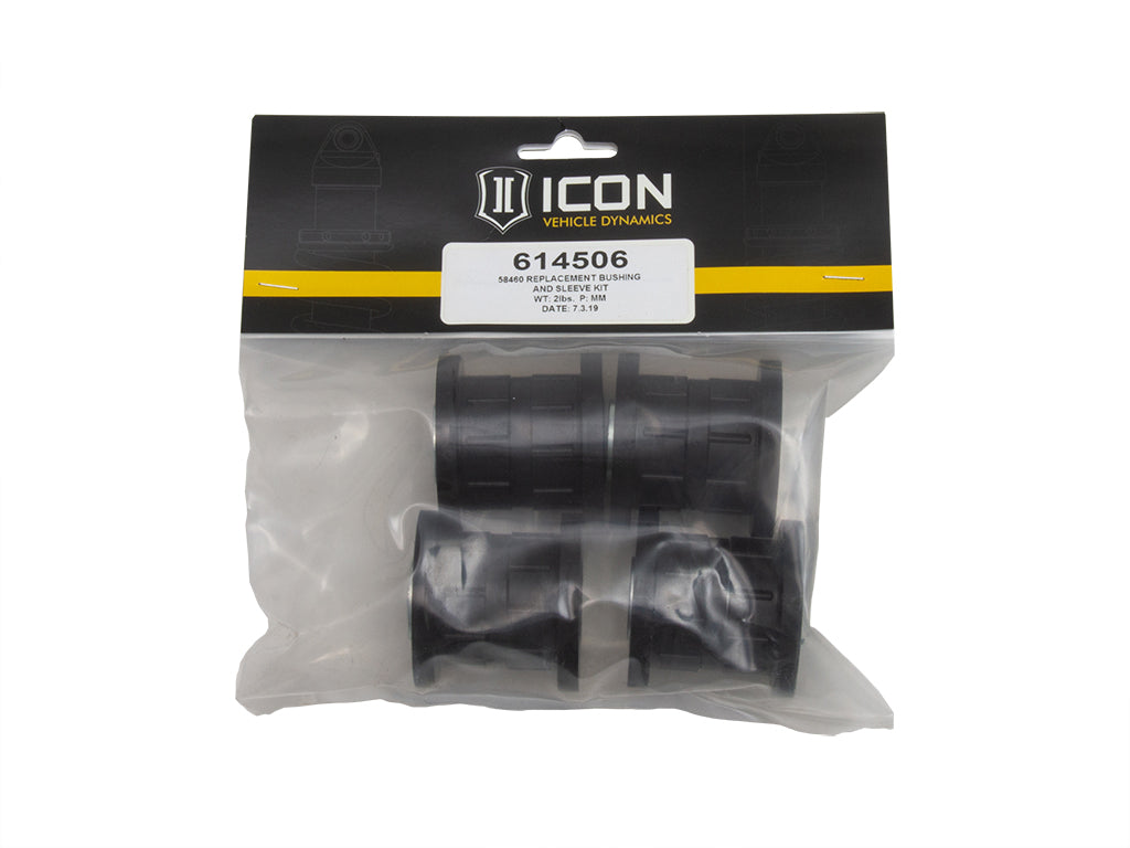 ICON Vehicle Dynamics 614506 58460 Replacement Bushing and Sleeve Kit
